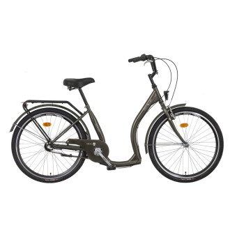 LIBERTY Městské kolo COMFY 3spd 26" 2026 antracitové