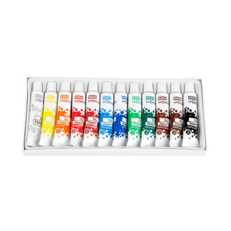 Easy Olejové barvy 12ml, 12 ks