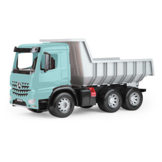 Lena 2148 Giga Trucks sklápěč tyrkys, 70x28x34 cm