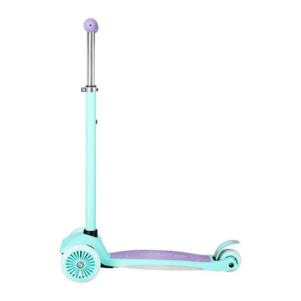NILS Fun HLB1310 Dětská tříkolová koloběžka s LED, fialová