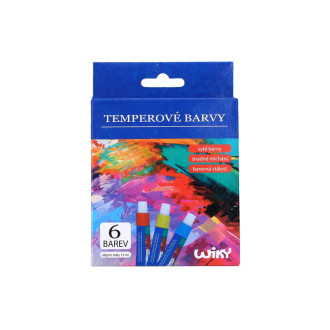 Wiky Temperové barvy kov 6ks - 12ml