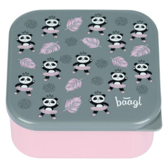 BAAGL Box na svačinu 4v1 Panda