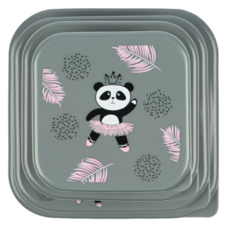 BAAGL Box na svačinu 4v1 Panda