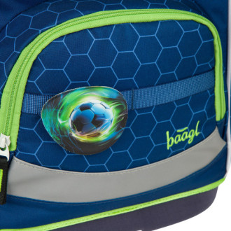 BAAGL Školní aktovka Zippy plus Fotbalový míč