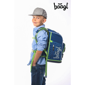 BAAGL Školní aktovka Zippy plus Fotbalový míč