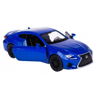 Welly Lexus RC F modrý, 1:34-39