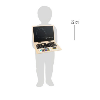 Small Foot Dřevěný notebook magnetický
