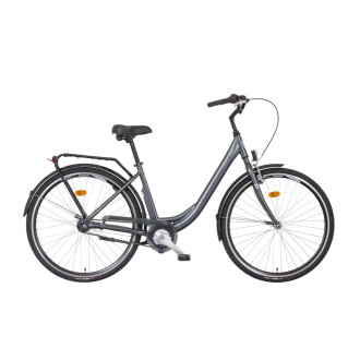 Jízdní kolo Liberty Strada 1spd. 28" 2026 (odpružená vidlice) antracitové