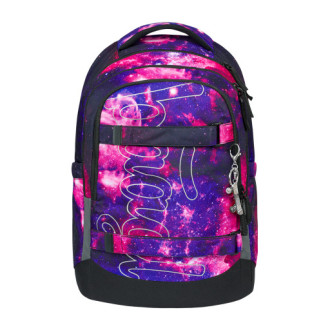 BAAGL Školní batoh Skate max Galaxy