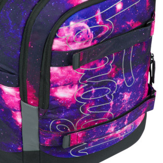 BAAGL Školní batoh Skate max Galaxy