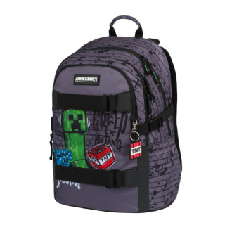 BAAGL SET 3 Skate Minecraft TNT: Batoh, Etue, Sáček