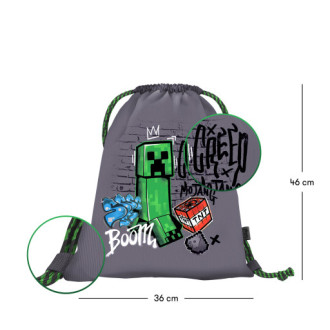 BAAGL SET 3 Skate Minecraft TNT: Batoh, Etue, Sáček
