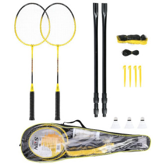 Badmintonový set NILS NRZ262, rakety, síť