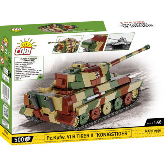 Cobi 2732 II WW PzKpfw VI B Tiger II Konigstiger, 1:48, 500 kostek
