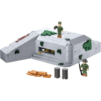 COBI 3136 Německý bunkr Regelbau 667, 1:35, 642 kostek a 2 figurky