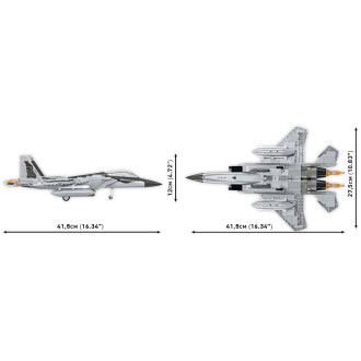 Cobi 5900 Armed Forces Boeing F-15EX Eagle II, 1:48, 739 kostek, 2 figurky