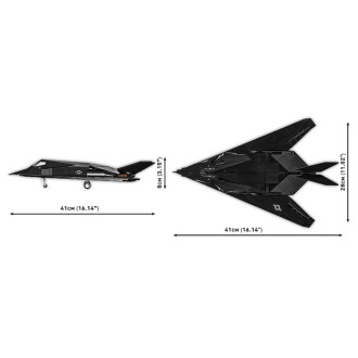 Cobi 5903 Armed Forces Lockheed F-117 Nighthawk, 1:48, 795 kostek, 1 figurka