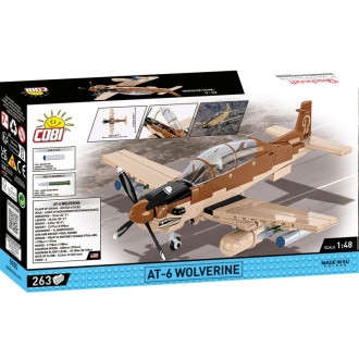 Cobi 5905 Armed Forces AT-6 Wolverine (Beechcraft), 1:48, 263 kostek