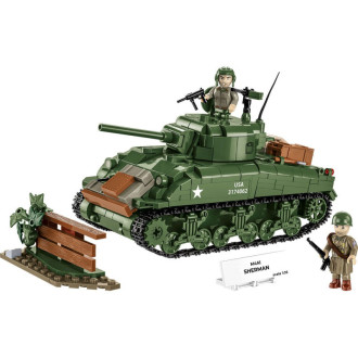 Cobi 3126 II WW M4A1 Sherman, 1:35, 663 kostek