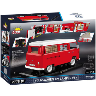 Cobi 24361 Volkswagen T2a Camper Van, 1:12, 2775 k, EXECUTIVE EDITION