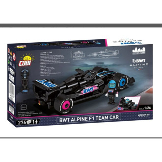 Cobi 1684 BWT Alpine F1 team car, 276 kostek, 1 figurka