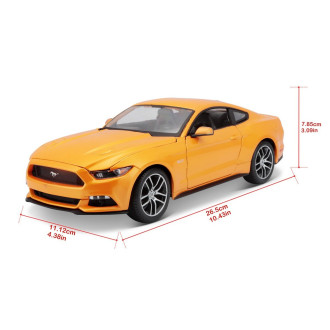 Maisto Ford Mustang 2015 Oranžový 1:18