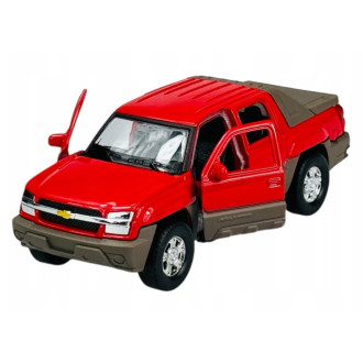 Welly Chevrolet ´02 Avalanche, červený 1:34-39