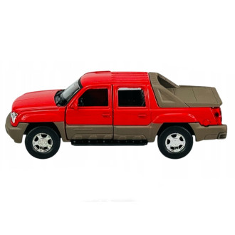Welly Chevrolet ´02 Avalanche, červený 1:34-39
