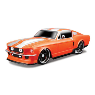 Maisto RC 1967 Ford Mustang GT, oranžový 1:24