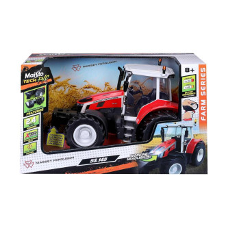 Maisto RC Massey Ferguson traktor, 2.4 Ghz Červený 1:16