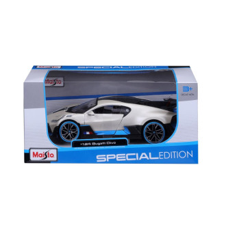Maisto Bugatti Divo, metal bílá 1:24