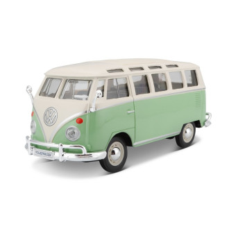 Maisto Volkswagen Van Samba, Zeleno-krémový 1:25