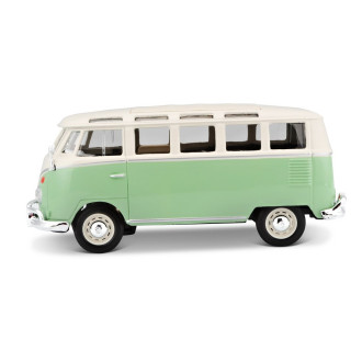 Maisto Volkswagen Van Samba, Zeleno-krémový 1:25