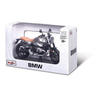 Maisto Motocykl se stojánkem, BMW R nine T Scrambler, 1:12