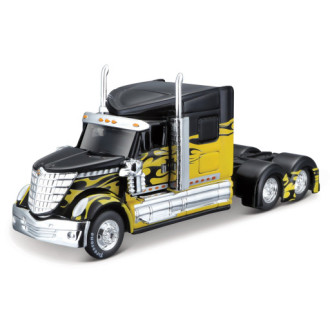 Maisto Custom Rigs, International Lone Star, černo-žlutá, 1:64