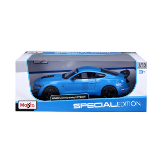 Maisto Mustang Shelby GT500 (2020), modrá, 1:18