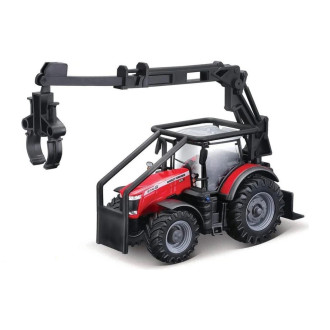 Bburago Farm Traktor Massey Ferguson 8740S - lesní traktor