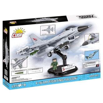 Cobi 5913 Armed Forces F-16 AM FIGHTING FALCON, 1:48, 495 kostek