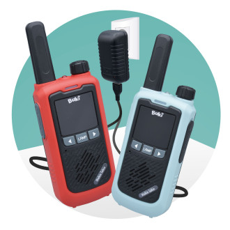 BUKI Vysílačky Walkie Talkie 5km - dobíjecí baterie