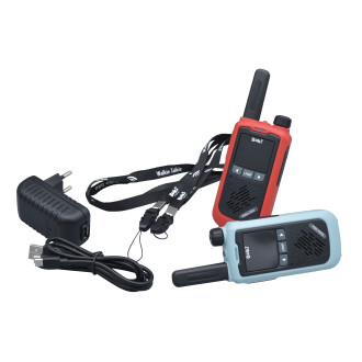 BUKI Vysílačky Walkie Talkie 5km - dobíjecí baterie