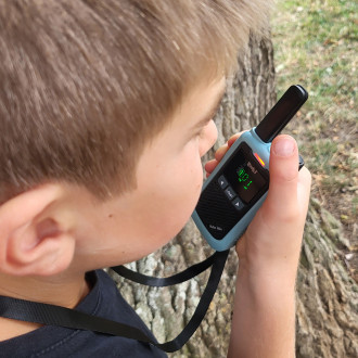 BUKI Vysílačky Walkie Talkie 5km - dobíjecí baterie