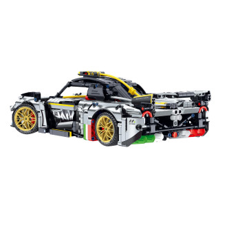 Stavebnice iM.MASTER auto s mechanickým pohonem, 1237 dílků