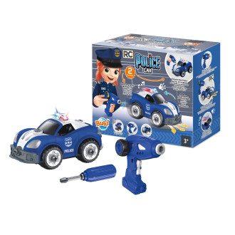 BUKI RC Šroubovací stavebnice Policejní auto