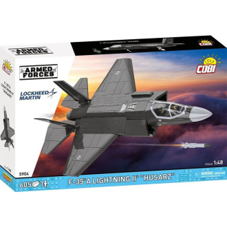 Cobi 5904 Armed Forces F-35A LIGHTNING II HUSARZ, 1:48, 605 kostek