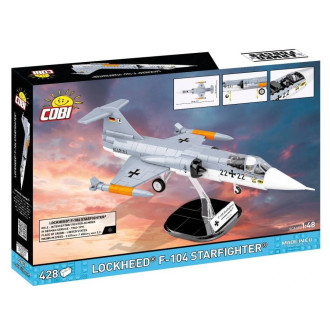COBI 5907 Armed Forces Lockheed F-104 Starfighter, 1:48, 428 kostek