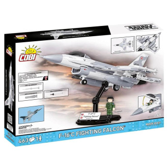 COBI 5910 Armed Forces F-16 C FIGHTING FALCON, 1:48, 463 kostek