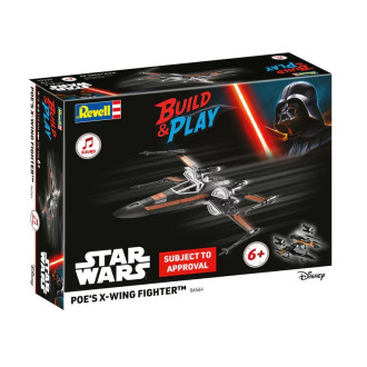 Revell Build & Play Star Wars 06564 - Poe´s X-Wing Fighter, 1:78