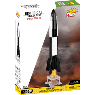 Cobi 3121 Německá balistická řízená střela V-2, 560 kostek, 1:35