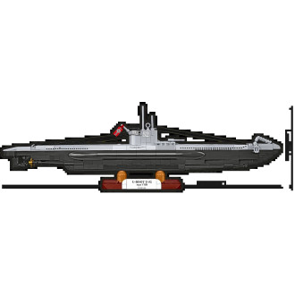 Cobi 4852 II WW U-Boot U-52 (type VIIB), 1:144, 474 kostek