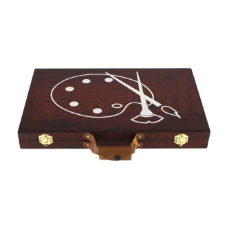 Art box kreativní sada 79ks v dřevěném kufříku 37x23x5cm